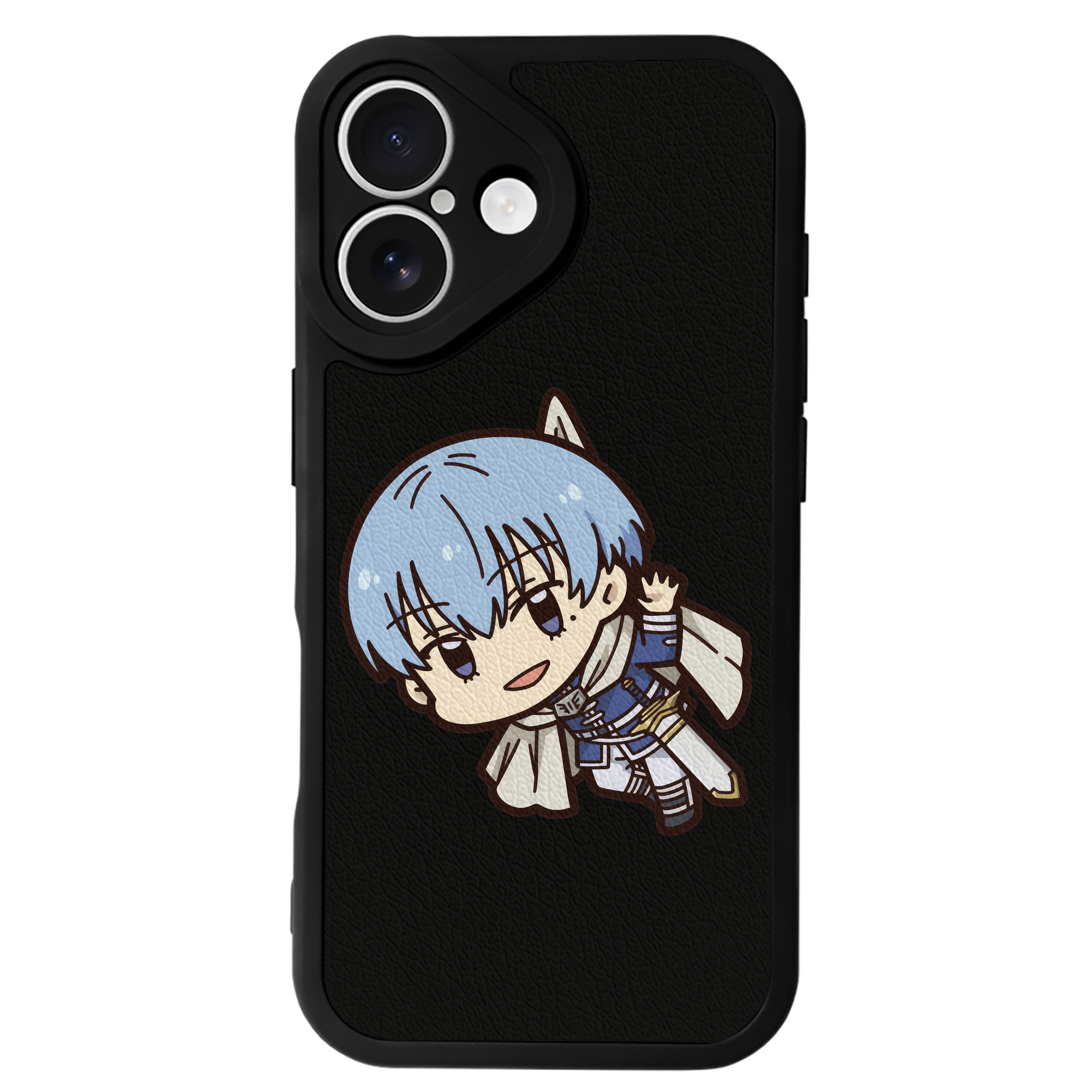 （画像用） 葬送のフリーレン Frieren 【iPhone 16シリーズ対応】シリコンスマホケース（レザー調） 材質：シリコン